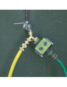 Sélecteur 2 voies en laiton 3/4"  (raccord Y)  2