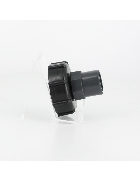 Raccord S60X6 cuve eau - Sortie PVC 25/32 mm Raccord S60X6 cuve eau - Sortie PVC 25/32 mm