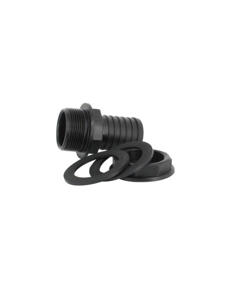 Trop-plein cuve eau 1000L - Embout droit Diamètre 40 mm Trop-plein cuve eau 1000L - Embout droit Diamètre 40 mm