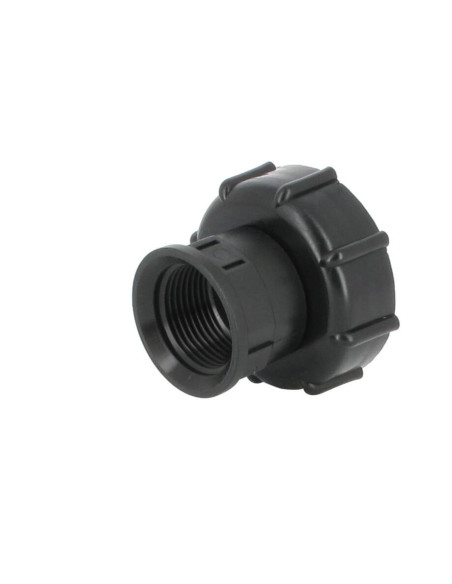 Raccord S60X6 - Taraudé femelle 1" Pas gaz (26-34 mm)