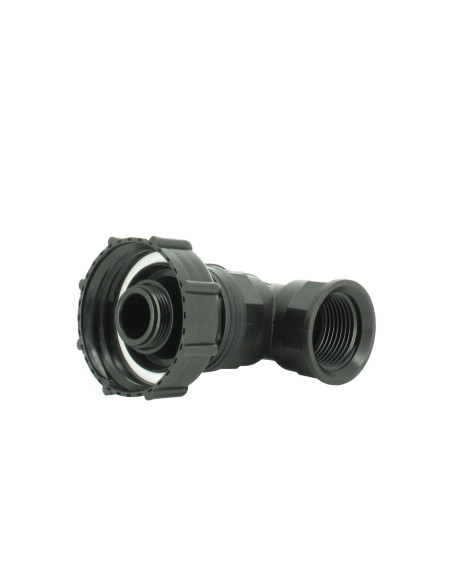 Raccord S60X6 - Sortie Té femelle 1" Pas gaz (26-34 mm)