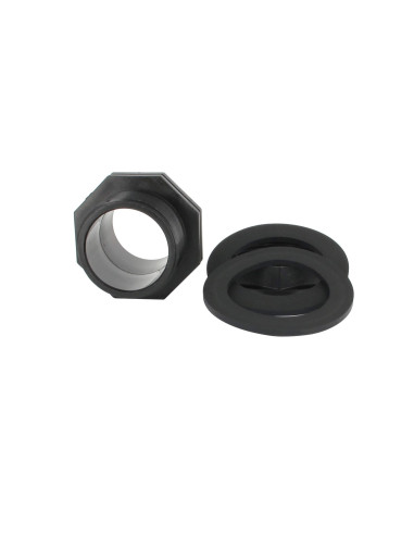 Trop-plein cuve eau 1000L - Fileté 2" Pas gaz (50-60 mm)