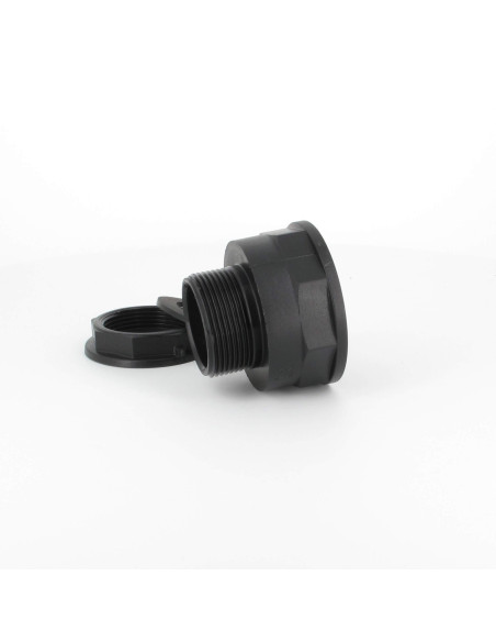 Trop-plein cuve eau 1000L - Taraudé 2" Pas gaz (50-60 mm)