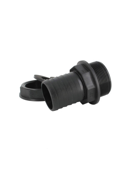 Trop-plein cuve eau 1000L - Embout droit Diamètre 50 mm Trop-plein cuve eau 1000L - Embout droit Diamètre 50 mm