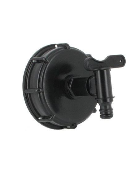Raccord S100X8 cuve eau - 1 robinet avec nez (type Gardena) Raccord S100X8 cuve eau - 1 robinet avec nez (type Gardena)