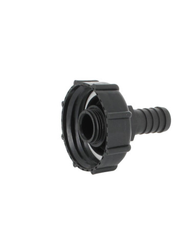 Raccord S60X6 cuve eau - Embout droit Diamètre 20 mm