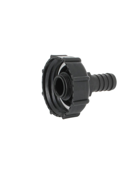 Raccord S60X6 cuve eau - Embout droit Diamètre 20 mm