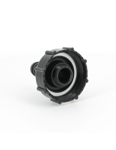 Raccord S60X6 cuve eau - Embout droit Diamètre 20 mm