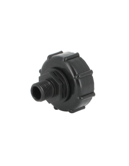 Raccord S60X6 - Fileté mâle 1/2" Pas gaz (15-21 mm)