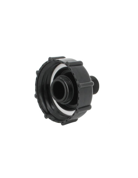 Raccord S60X6 - Fileté mâle 1/2" Pas gaz (15-21 mm)