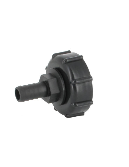 Raccord S60X6 cuve eau - Embout droit Diamètre 15 mm