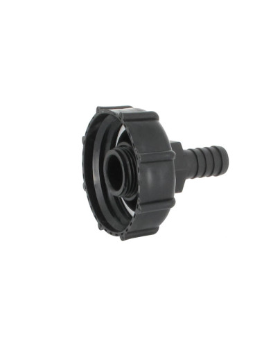 Raccord S60X6 cuve eau - Embout droit Diamètre 15 mm