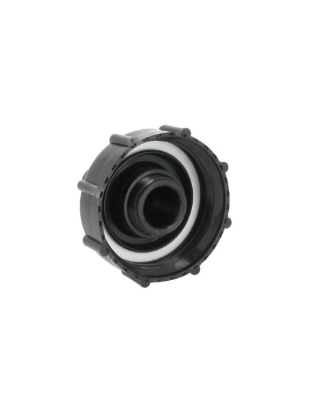 Raccord S60X6 cuve eau - Embout droit Diamètre 15 mm