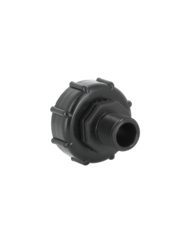 Raccord S60X6 - Fileté mâle 3/4" Pas gaz (20-27 mm)