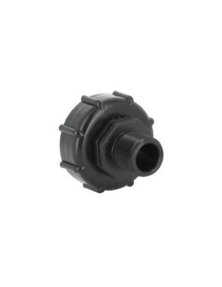 Raccord S60X6 - Fileté mâle 3/4" Pas gaz (20-27 mm)