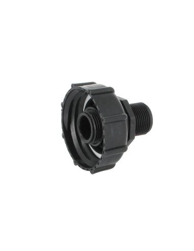 Raccord S60X6 - Fileté mâle 3/4" Pas gaz (20-27 mm)