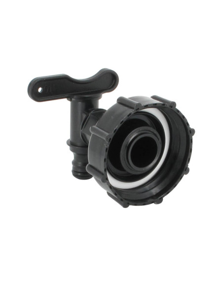 Raccord robinet pour cuve eau 1000 L PEHD - S60X6 (2")
