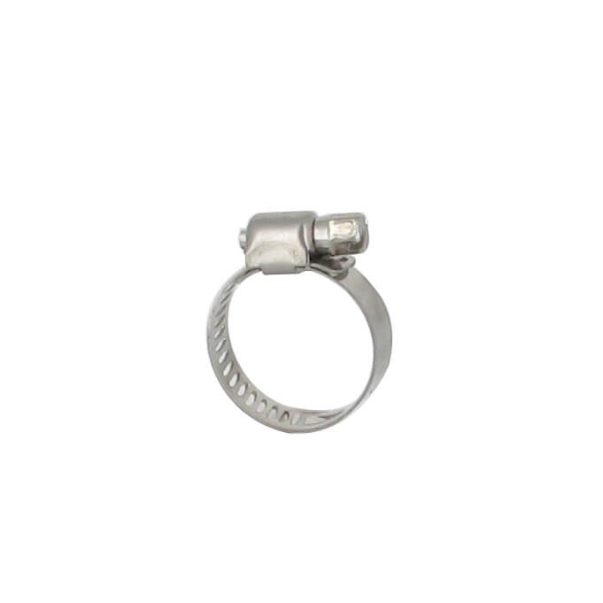 100 colliers Inoxs. Collier simple M6. Inox A2, D. 14 - 15 mm - ABM6A2015 -  Index