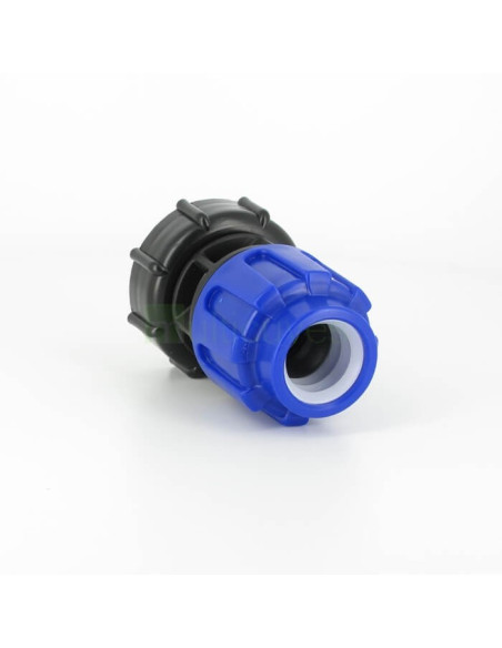 Raccord S60X6 pour cuve eau 100 litres - Raccord pression Diamètre 25 mm