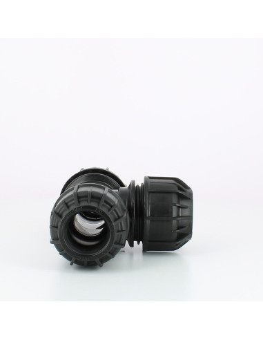 Raccord Té Compression Ø32 mm x Ø32 mm x Ø32 mm - kit couplage cuve