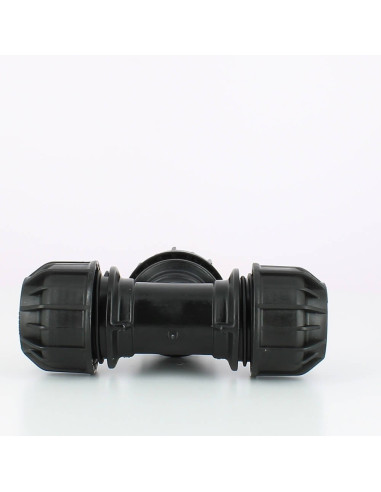 Raccord Té Compression Ø32 mm x Ø32 mm x Ø32 mm - kit couplage cuve