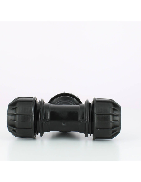 Raccord Té Compression Ø32 mm x Ø32 mm x Ø32 mm - kit couplage cuve