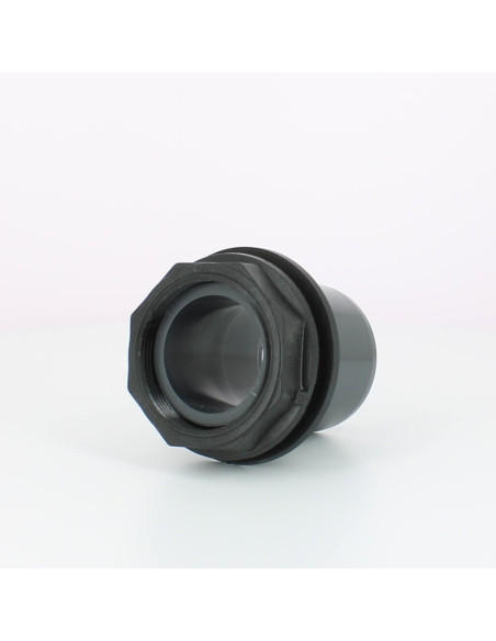 Trop-plein pour cuve à eau 1000L - Sortie PVC 50/63 mm Trop-plein pour cuve à eau 1000L - Sortie PVC 50/63 mm