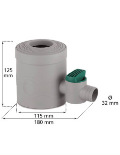 Collecteur Eau de Pluie 3P Universel 2