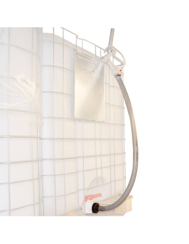 Kit Vidange cuve eau 1000 L S60X6 - Tuyau 1 m + Pistolet