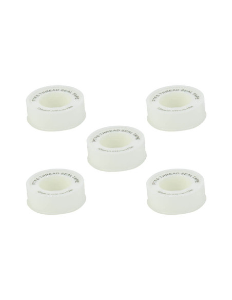 Lot de 5 rouleaux de Téflon PTFE