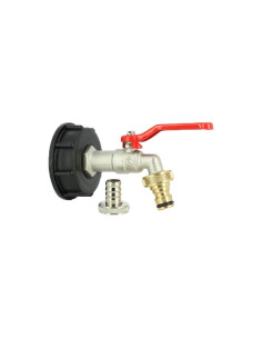 Lot de 2 bouchons de valve d'arrêt de compression en laiton de 1,9 cm,  raccord de compression en laiton, bouchon de tuyau d'eau en laiton fileté  mâle