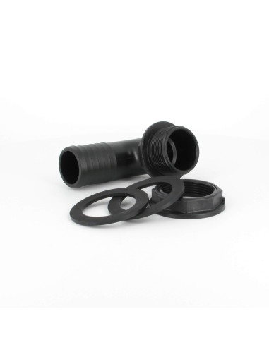Trop-plein cuve eau 1000L - Embout coudé Diamètre 32 mm