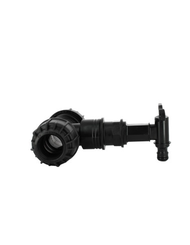 Kit couplage cuve - Té avec Robinet PP central