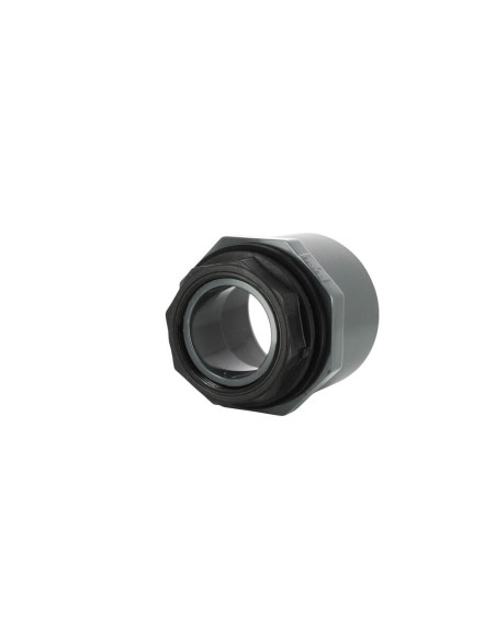 Trop-plein cuve eau 1000L - Sortie PVC 75/90 mm Trop-plein cuve eau 1000L - Sortie PVC 75/90 mm