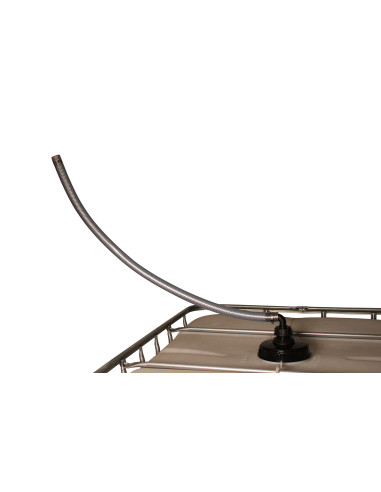 Kit collecteur - Couvercle de cuve eau 1000L Diamètre 150 mm - Sortie Ø50 mm - 1 m