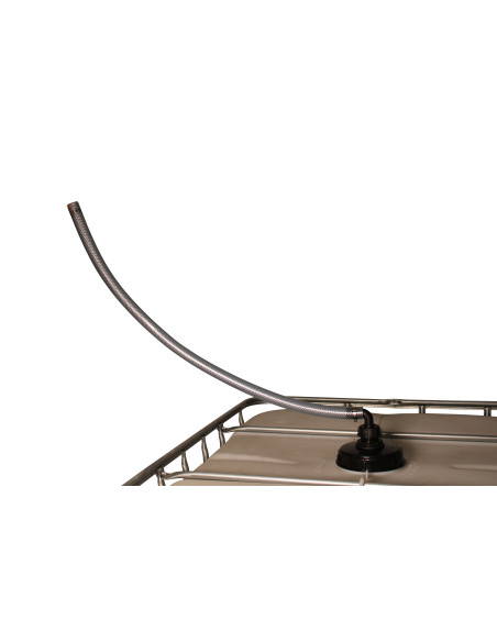 Kit collecteur - Couvercle de cuve eau 1000L Diamètre 150 mm - Sortie Ø50 mm - 1 m