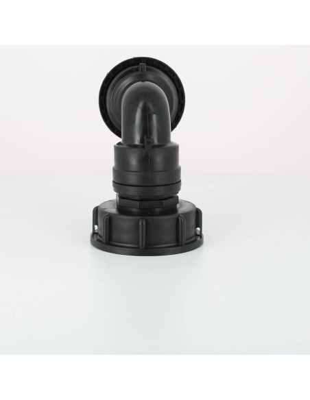 Raccord S60X6 cuve eau - Coudé pression Diamètre 32 mm