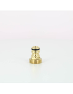 Nez de robinet laiton Mâle 3/4'' - embout rapide 15 mm