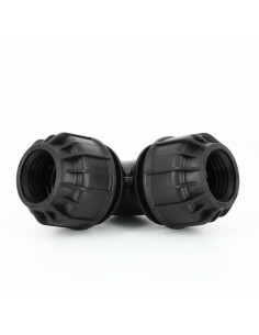 Manchon compression coudé Ø32 mm x Ø32 mm - kit couplage cuve 2