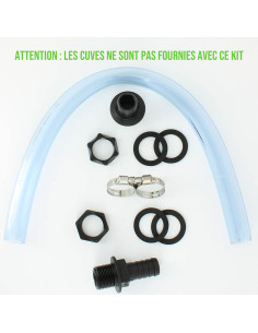 Kit ECO de couplage de 2 cuves 1000 L - Ø 40 mm - Tuyau 70 cm 2