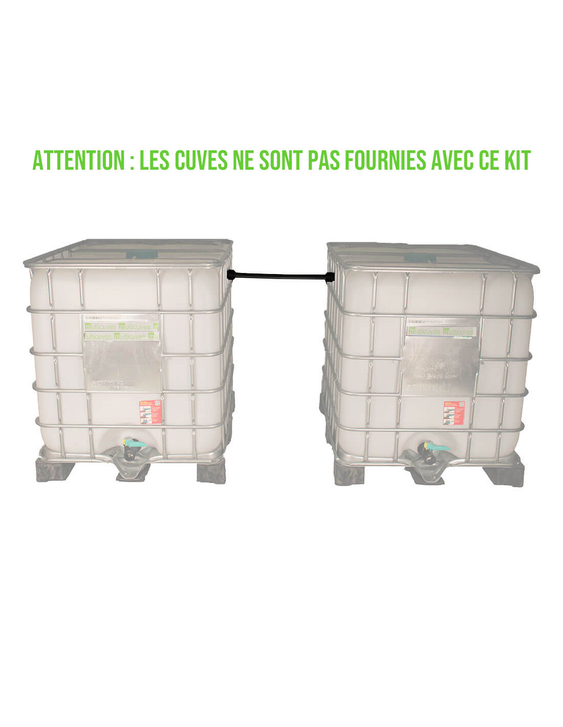 Raccords, Adapteurs, Couplage IBC, GRV, Cuve 1000 litres