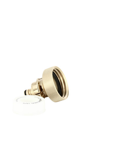 Raccord cuve S60X6 laiton - Raccord express avec sortie rapide