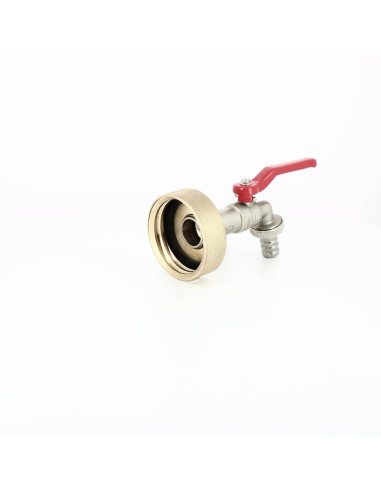 Raccord cuve eau S60X6 Laiton - Robinet ECO laiton 15 mm