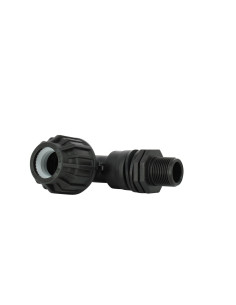 Trop-plein cuve eau 1000L - Coudé pression Diamètre 25 mm
