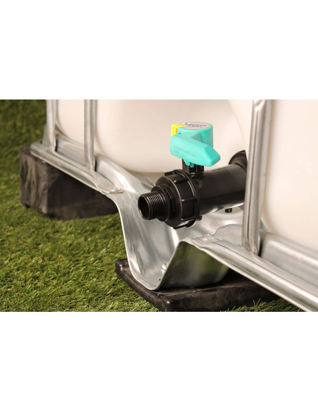 Raccord S60X6 - Fileté mâle 1'' Pas gaz (26-34 mm)