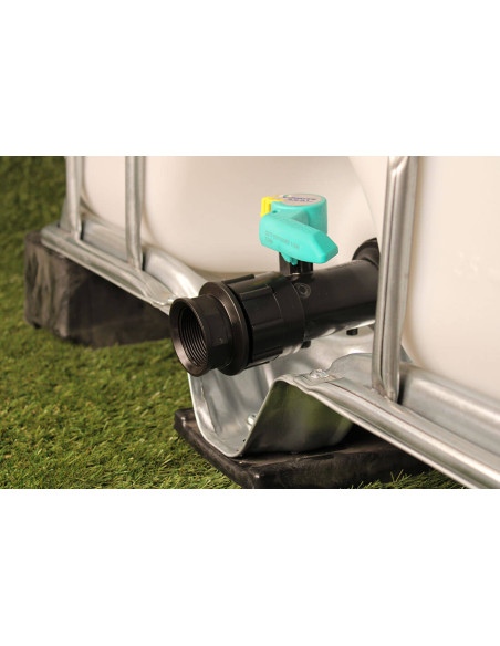 Raccord S60X6 - Taraudé femelle 1''1/2 Pas gaz (40-49 mm)