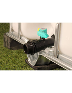 Raccord S60X6 - Fileté mâle 2'' Pas gaz (50-60 mm) 2
