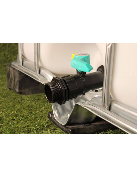 Raccord S60X6 - Fileté mâle 2'' Pas gaz (50-60 mm)