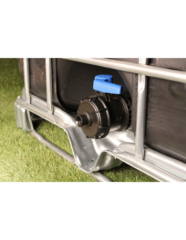 Raccord cuve S100X8 - Taraudé femelle 1/2'' Pas gaz (15x21 mm)