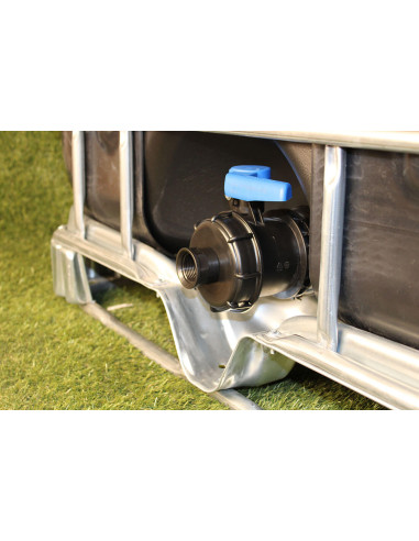 Raccord cuve S100X8 - Taraudé femelle 1'' Pas gaz (26-34 mm)